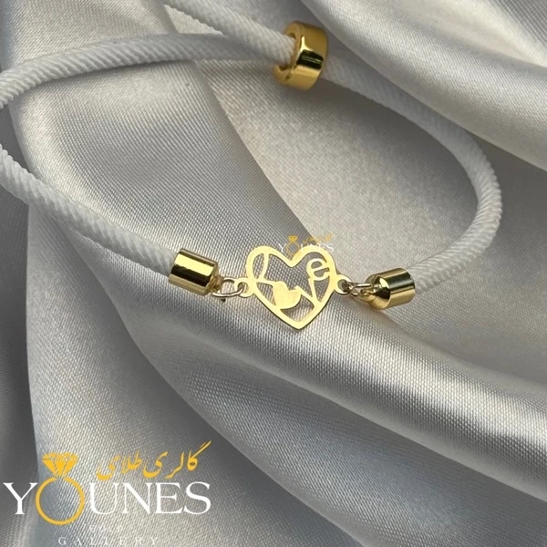 دستبند مام ( mom ) طلا لیزری